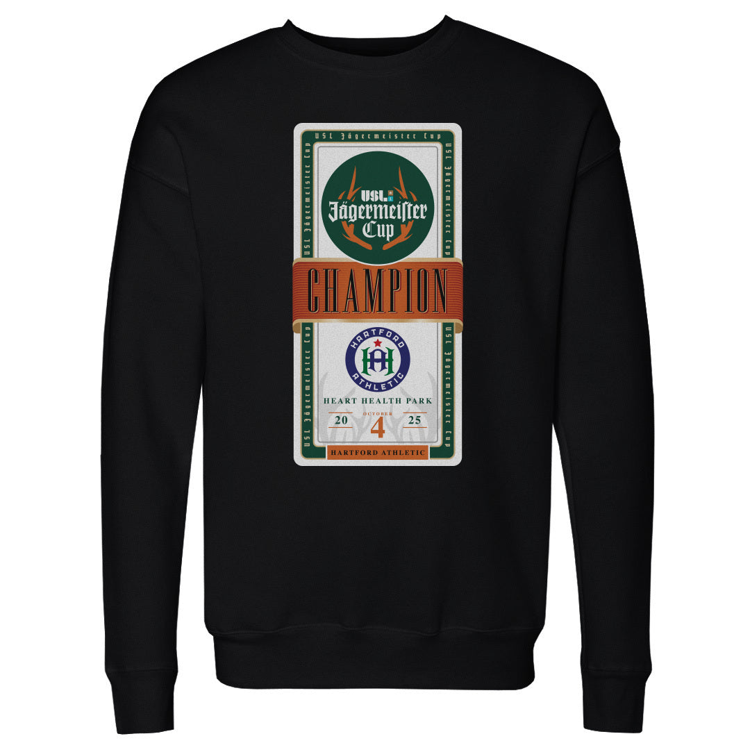 Exclusive USL Jägermeister Cup Champions Crewneck – Hartford