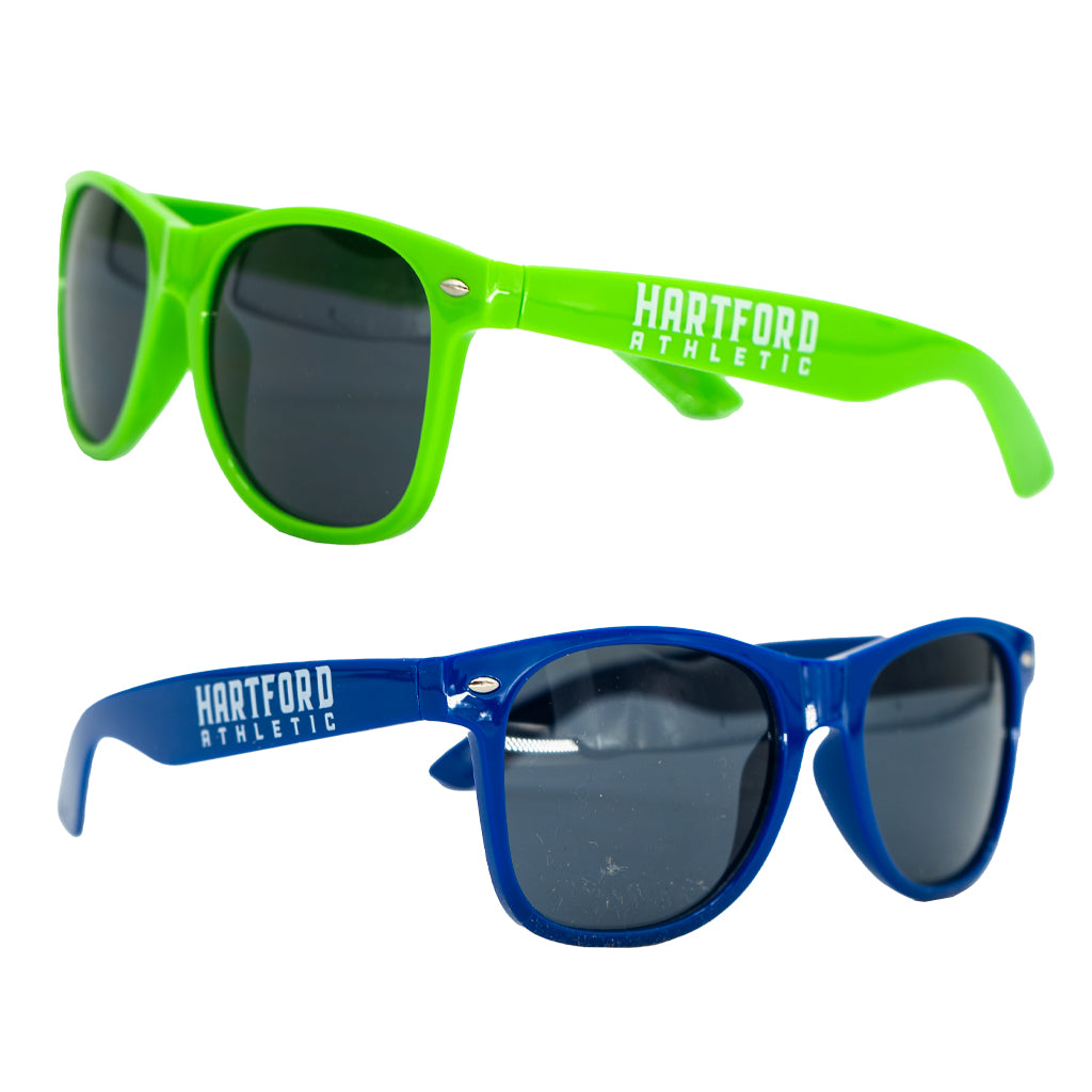 Hartford Athletic Sunglasses Blue and Green Hartford Athletic Team Shop