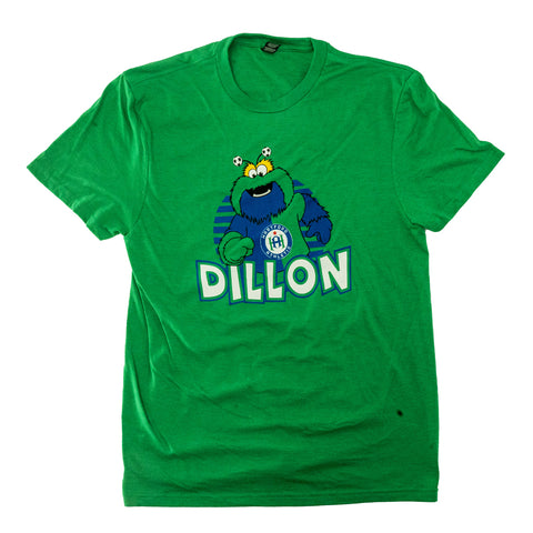 Dillon Name Tee - Kelly Green - Youth
