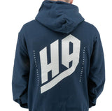 Hartford Athletic Adult HA Back Hoodie - Navy Blue
