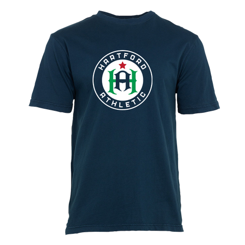 Hartford Athletic Crest Tee - Navy