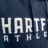 Hartford Athletic Wordmark Navy Star Hoodie Youth