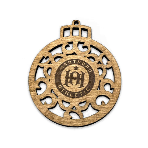 Hartford Athletic Wood Ornament