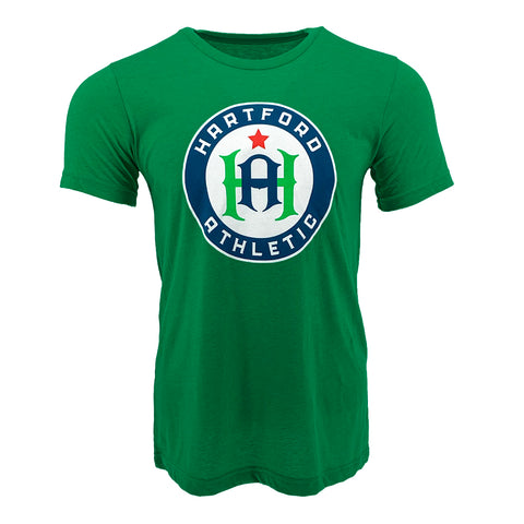 Youth Hartford Athletic Green Crest Tee